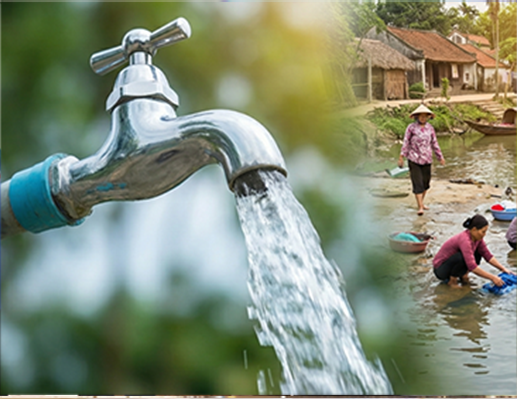Cung cấp nước sạch sinh hoạt   